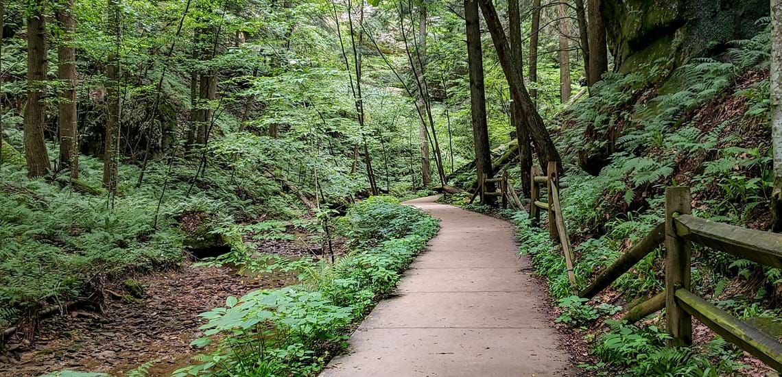 Take an Easy Hike in the Hocking Hills